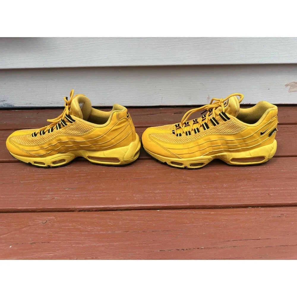 Nike Air Max 95 City Special Yellow Taxi Mens Size 10.5 Sneakers USED FLAWS